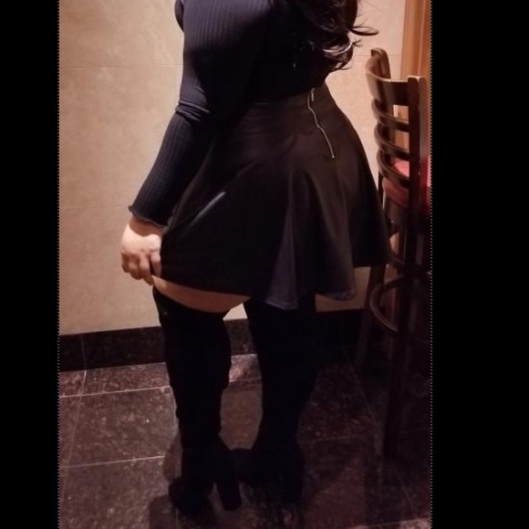 NWOT Torrid BLACK FAUX SUEDE STRETCH CORSET OVER-THE-KNEE BOOT Extra Wide Fit 11 - Picture 14 of 15